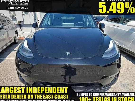 TESLA MODEL Y 2022 7SAYGDEF7NF308765 image